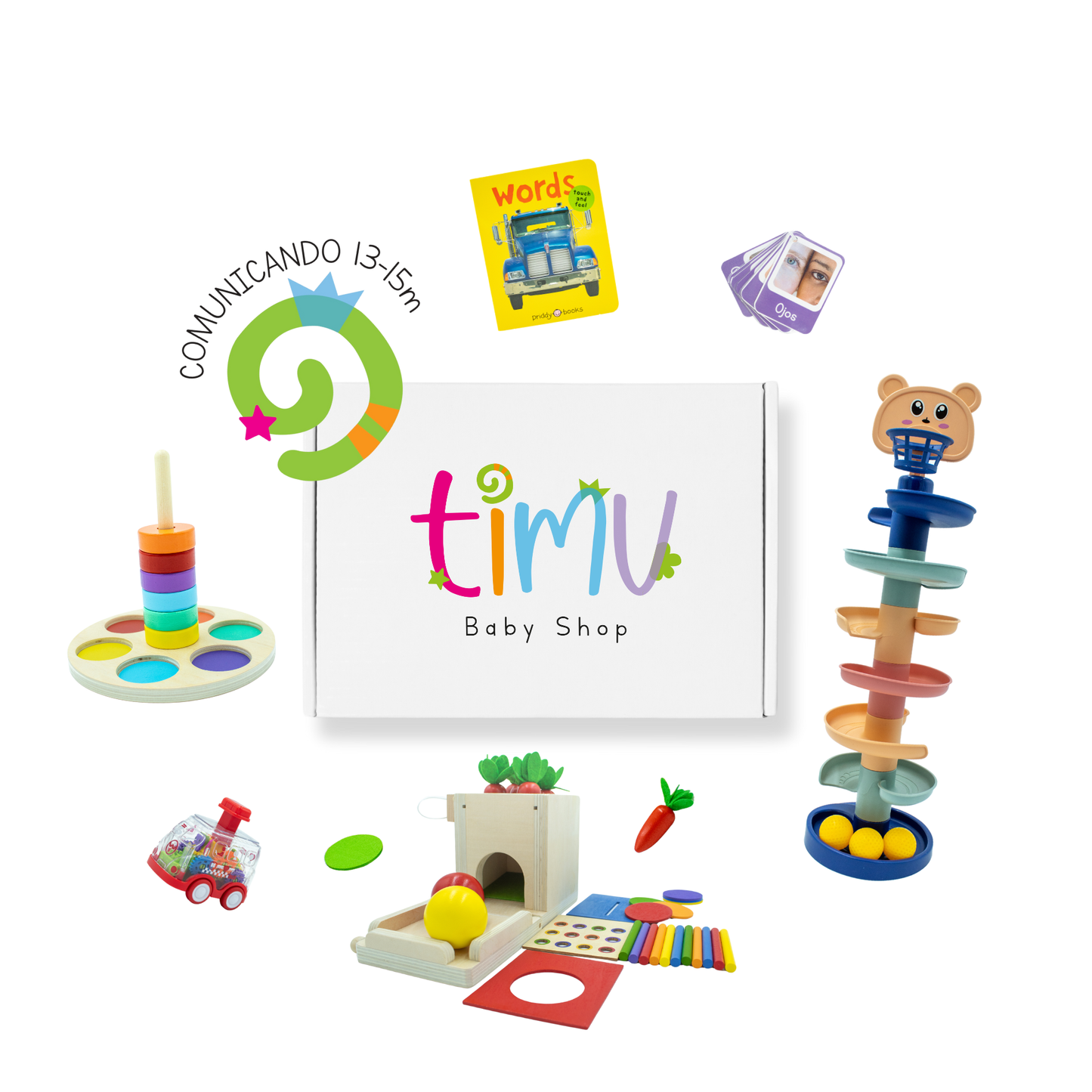 Timu Box 13-15 Meses: Comunicando