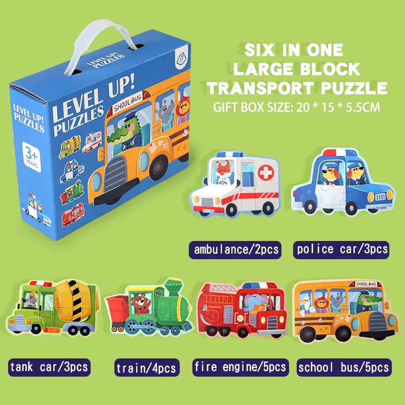Pack Puzzles de Madera