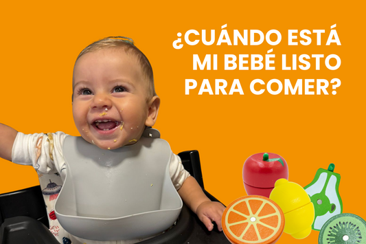 ¿Cuándo está mi bebé listo para comer?