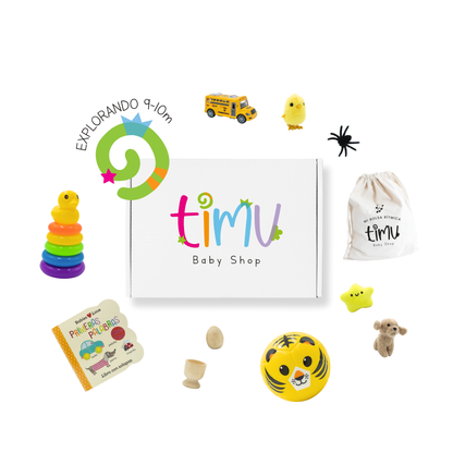 Timu Box 9-10 Meses: Explorando